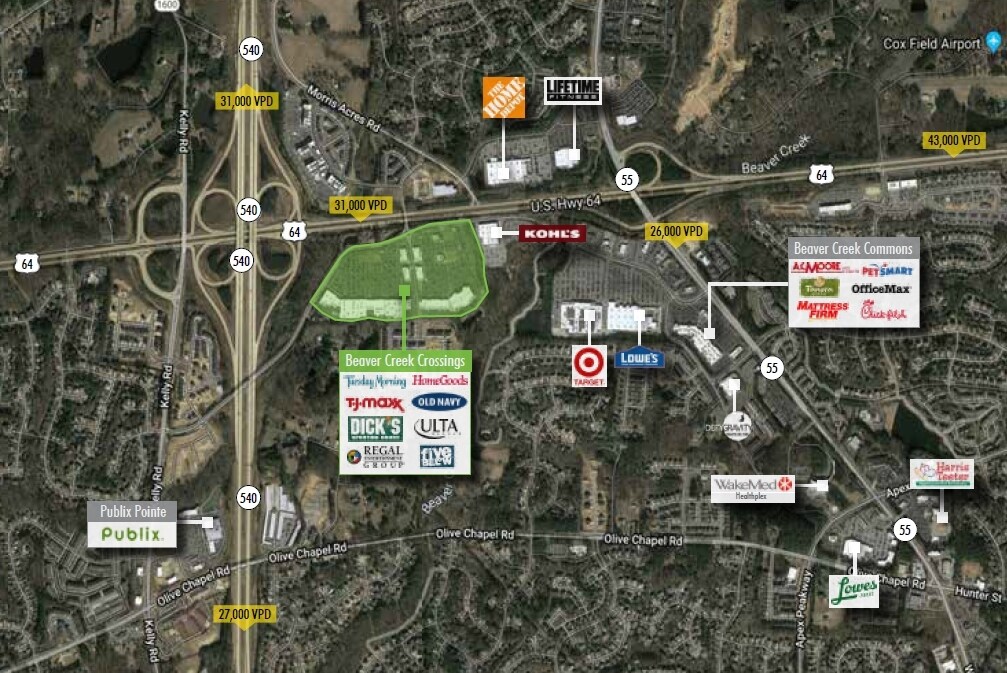 Beaver Creek Commons in Apex, NC