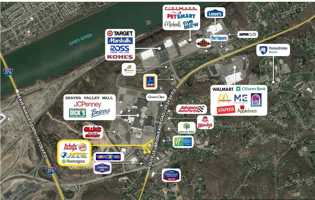 Beaver Valley Mall in Monaca, PA