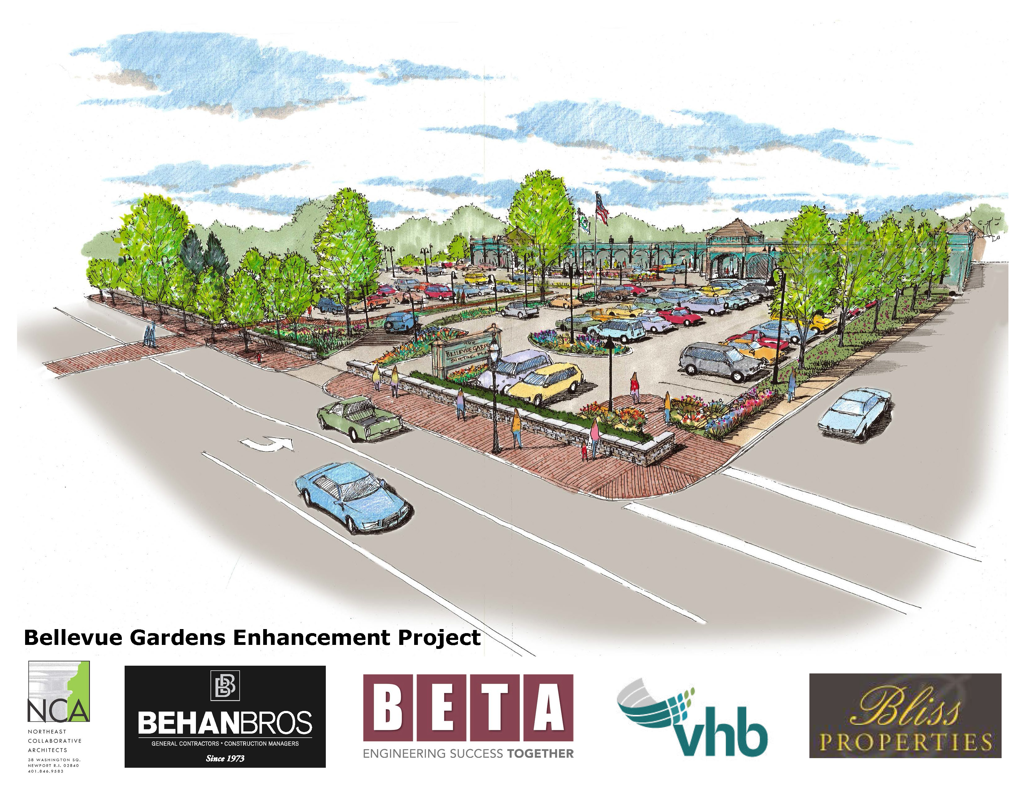 Bellevue Gardens Shopping Center in Newport, RI