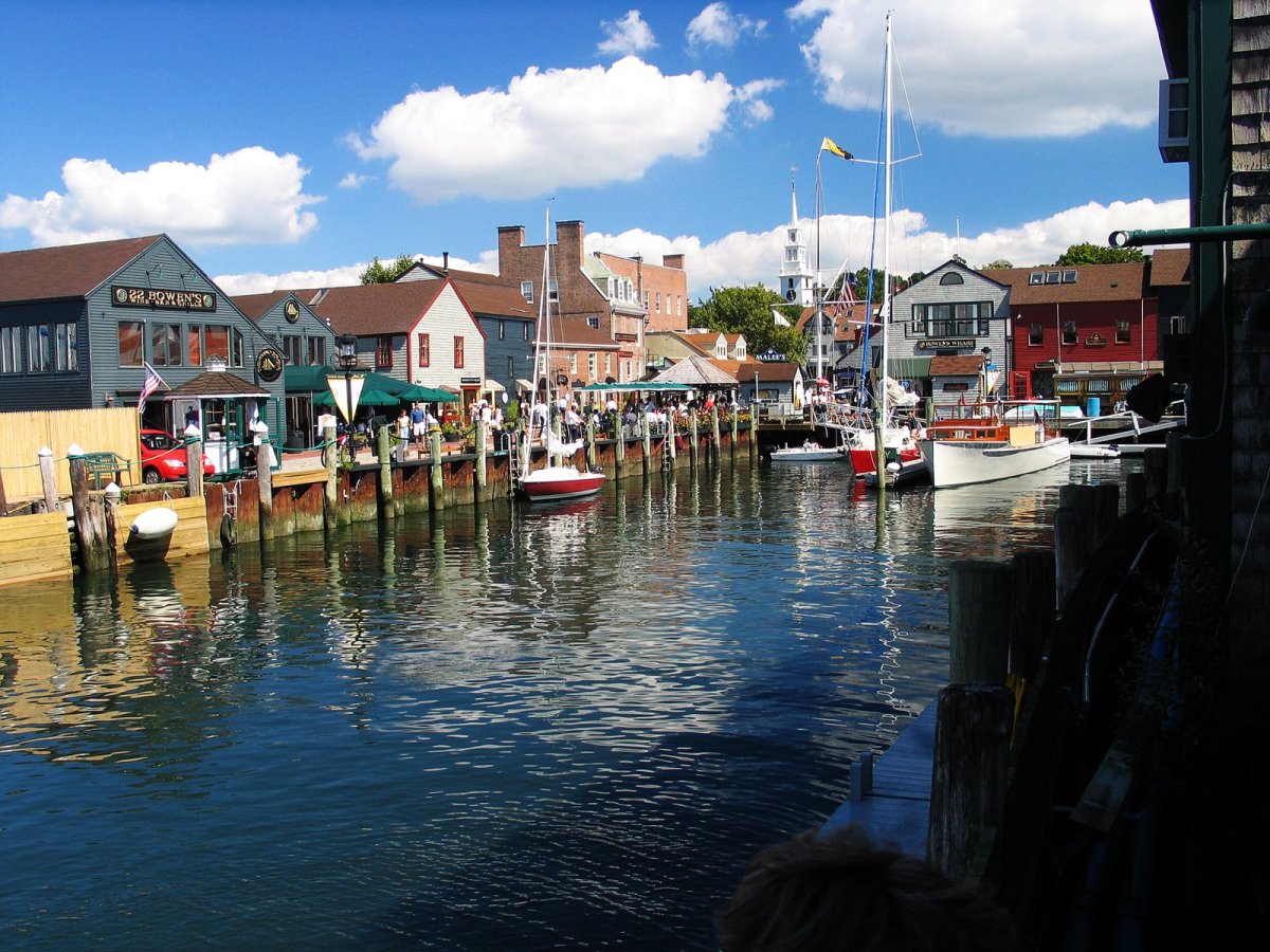 Bowen's Wharf in Newport, RI