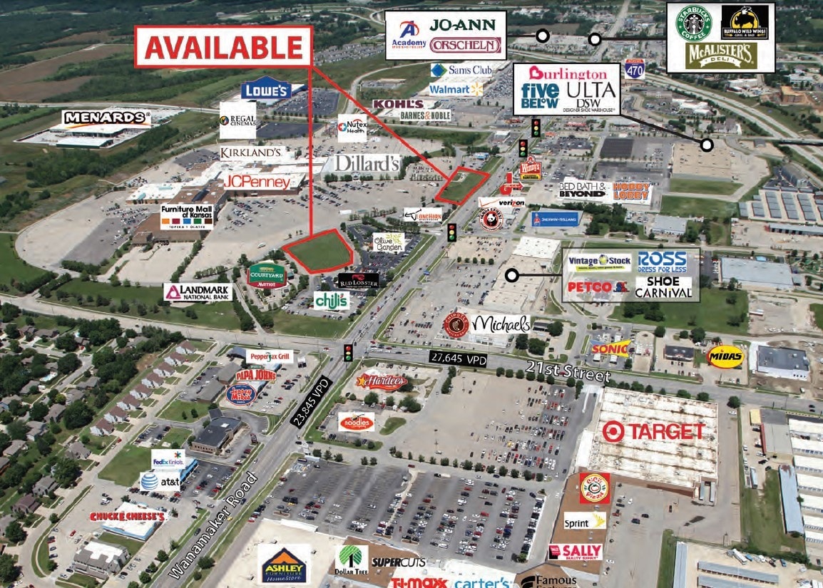 Brookwood Shopping Center in Topeka, KS