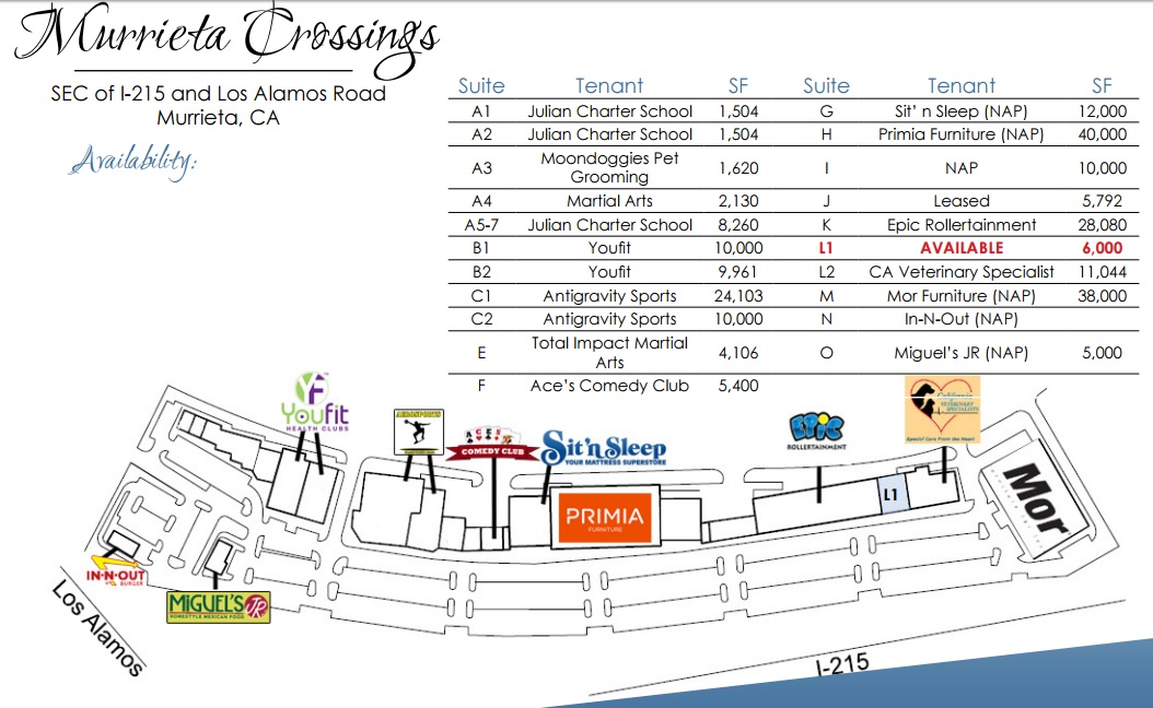 California Oaks Center in Murrieta, CA