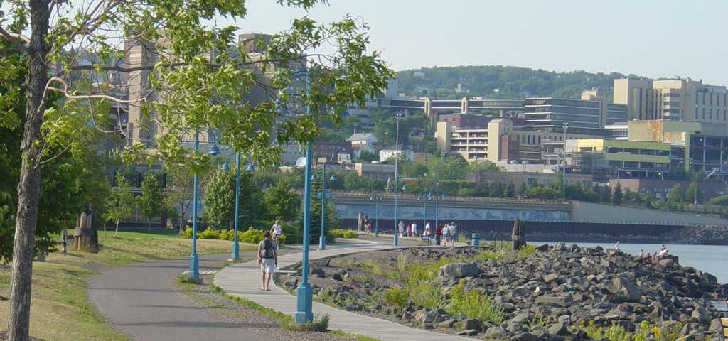 Canal Park Square in Duluth, MN