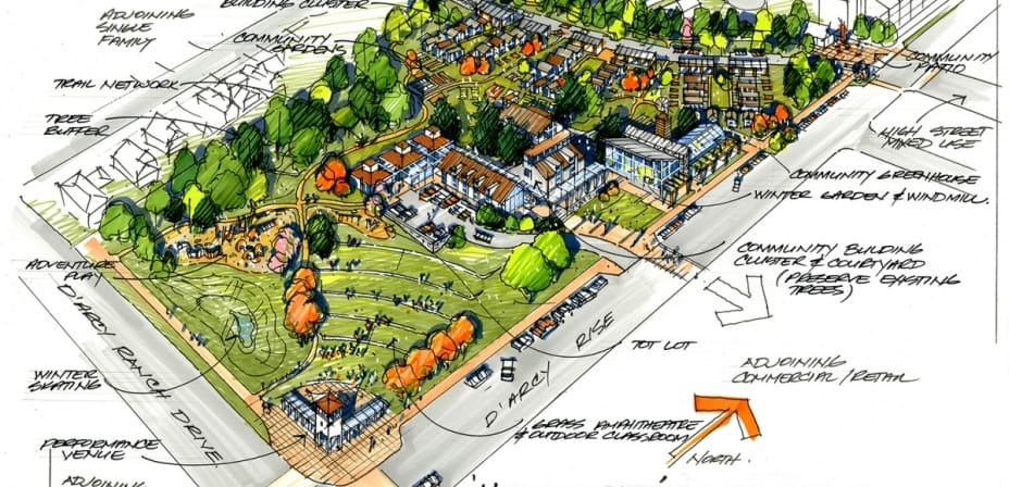 Centennial Village in Okotoks, AB