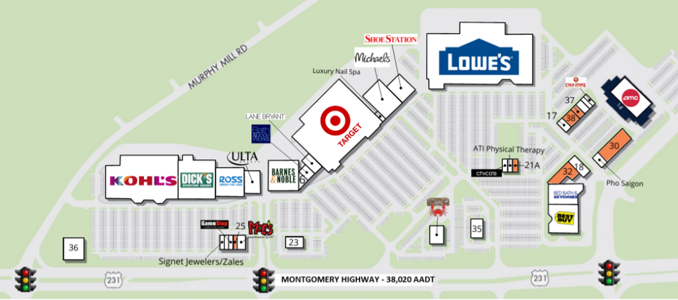 Circle West Shopping Center in Dothan, AL