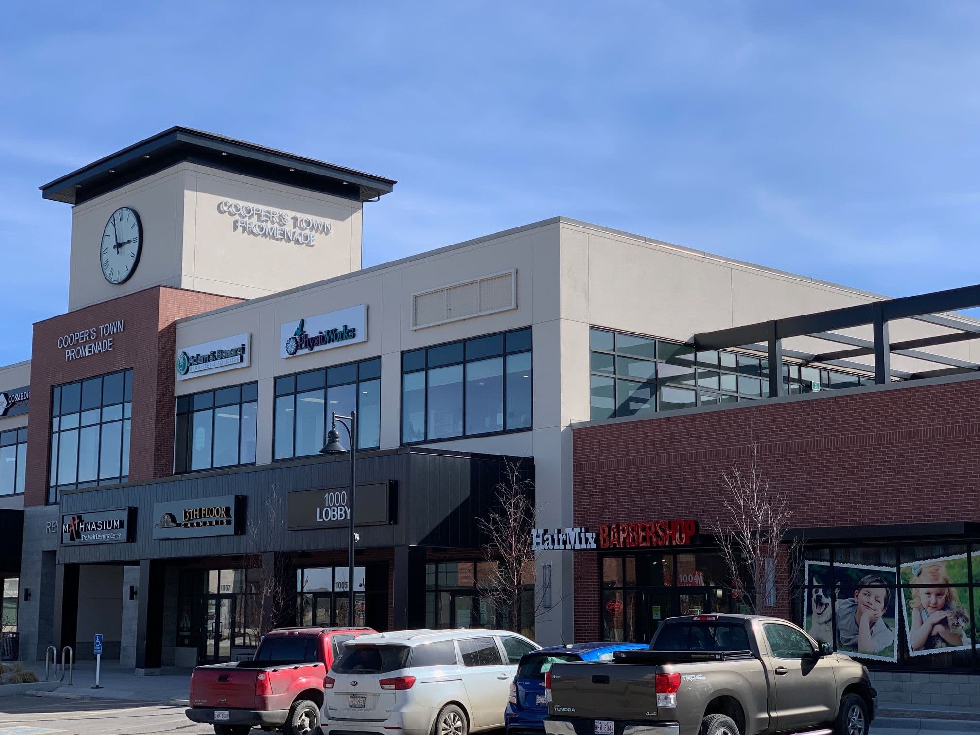 Coopers Town Promenade in Airdrie, AB