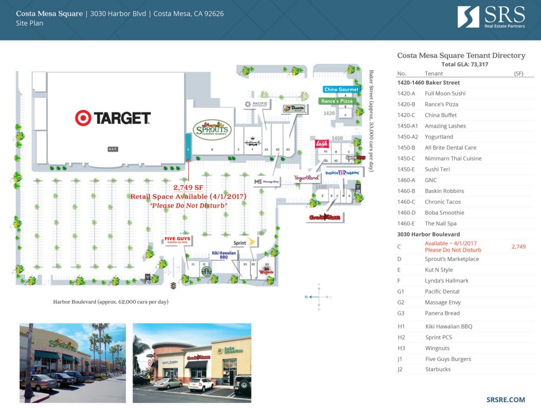 Costa Mesa Shopping Center in Costa Mesa, CA
