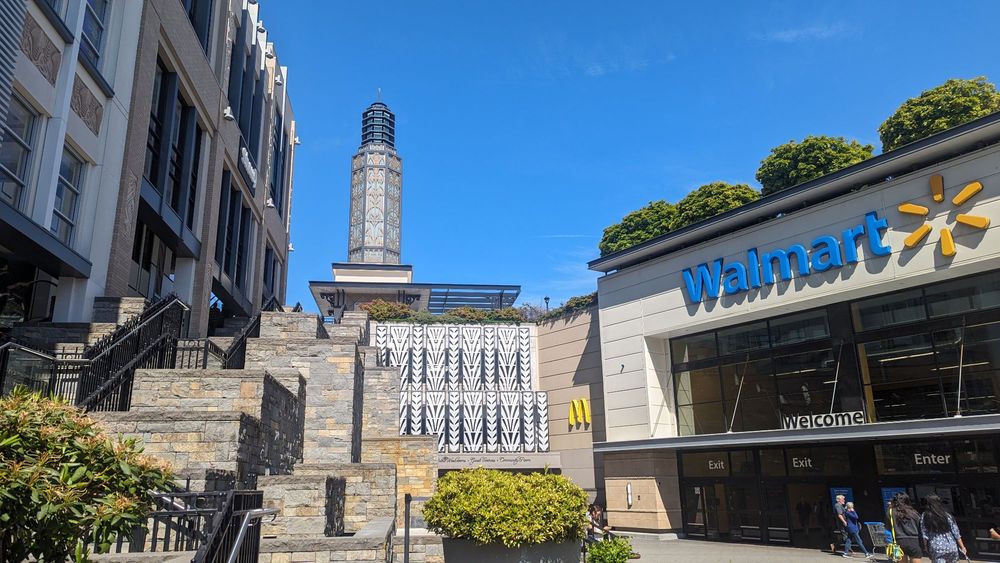 Down Town Shopping Center in Victoria, BC