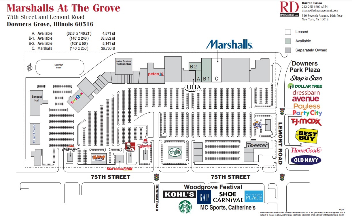 Finley Square Shopping Center in Downers Grove, IL