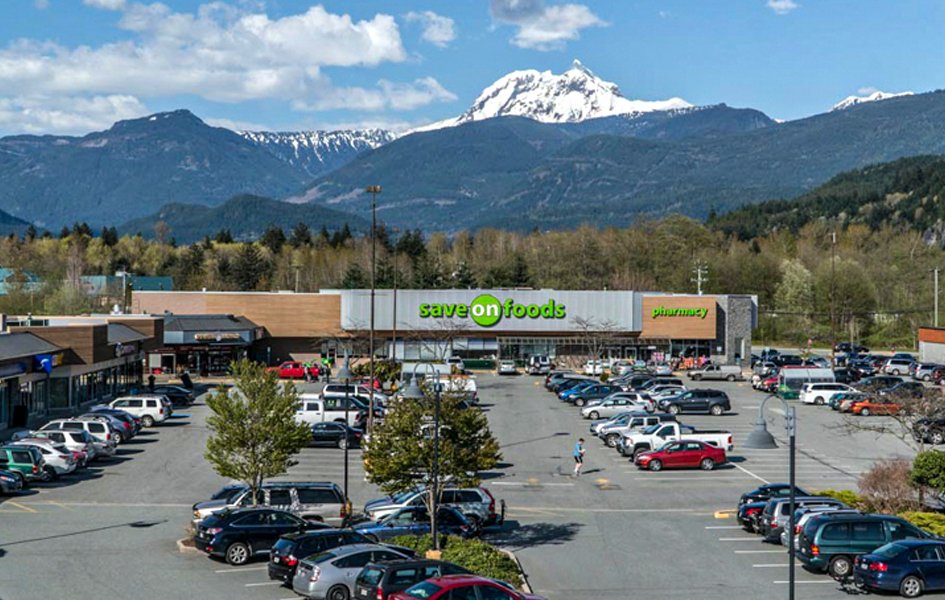 Garibaldi Village Shopping Centre in Squamish, BC