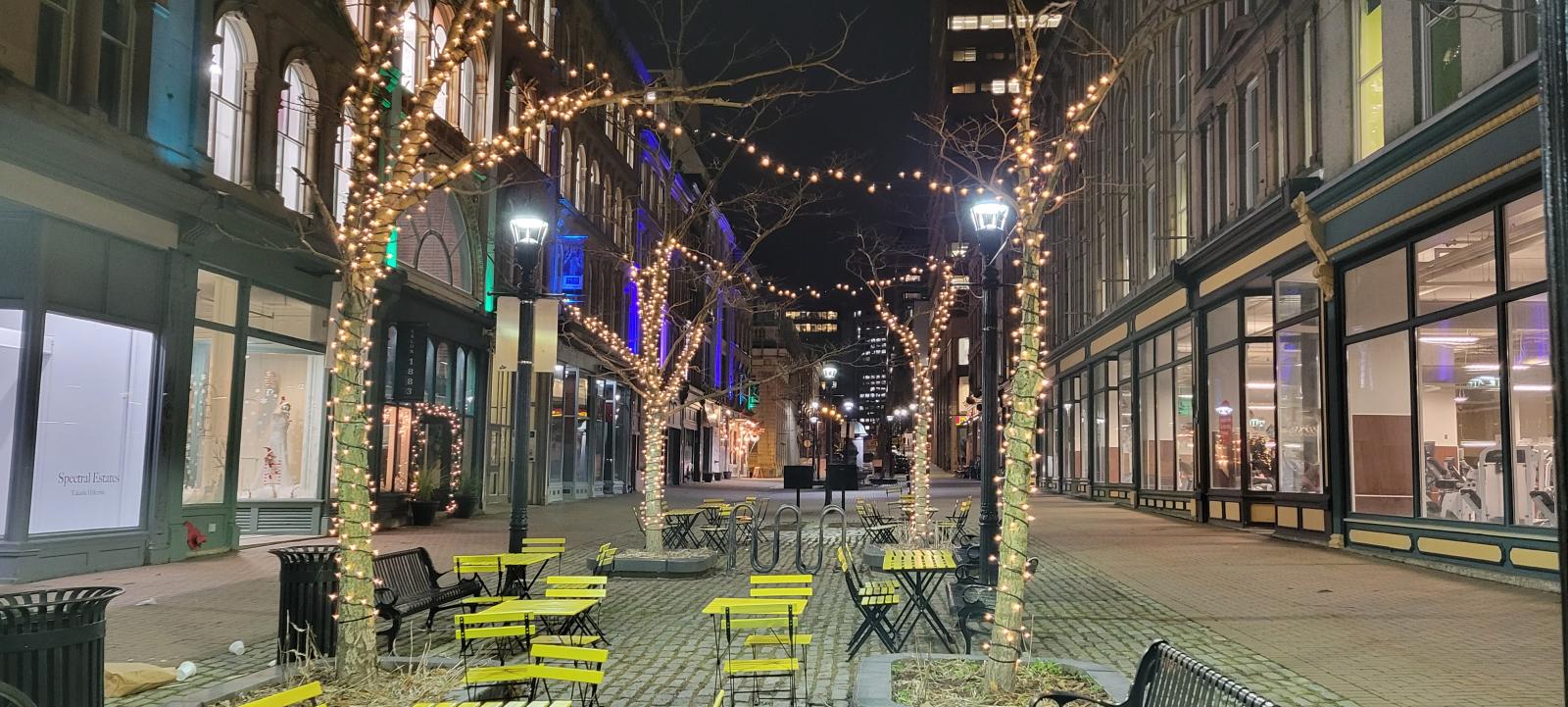 Granville Mall in Halifax, NS
