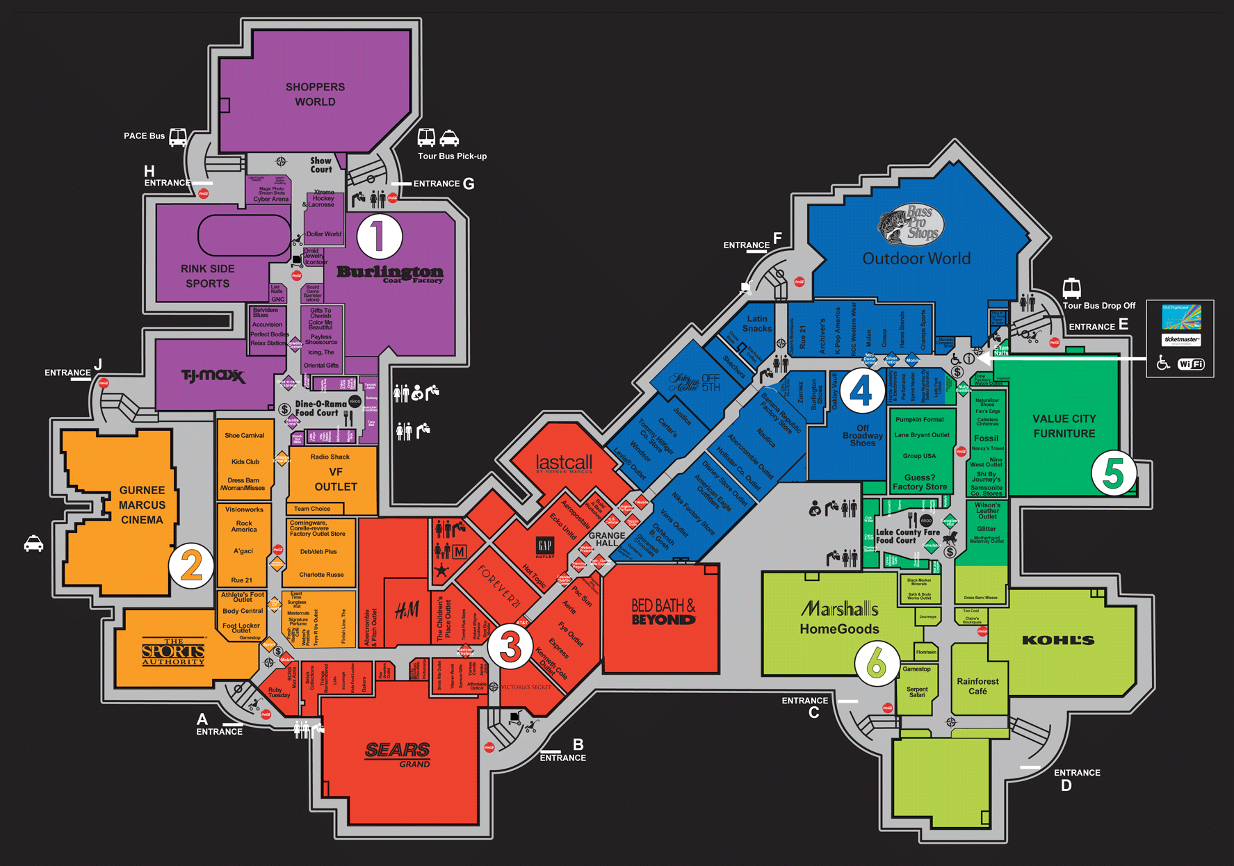 Gurnee Mills in Gurnee, IL
