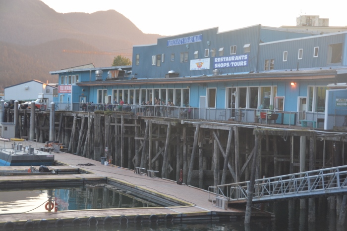 Historic Merchants Wharf in Juneau, AK