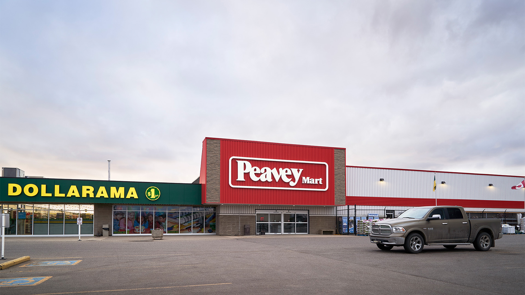 Kindersley Mall in Kindersley, SK