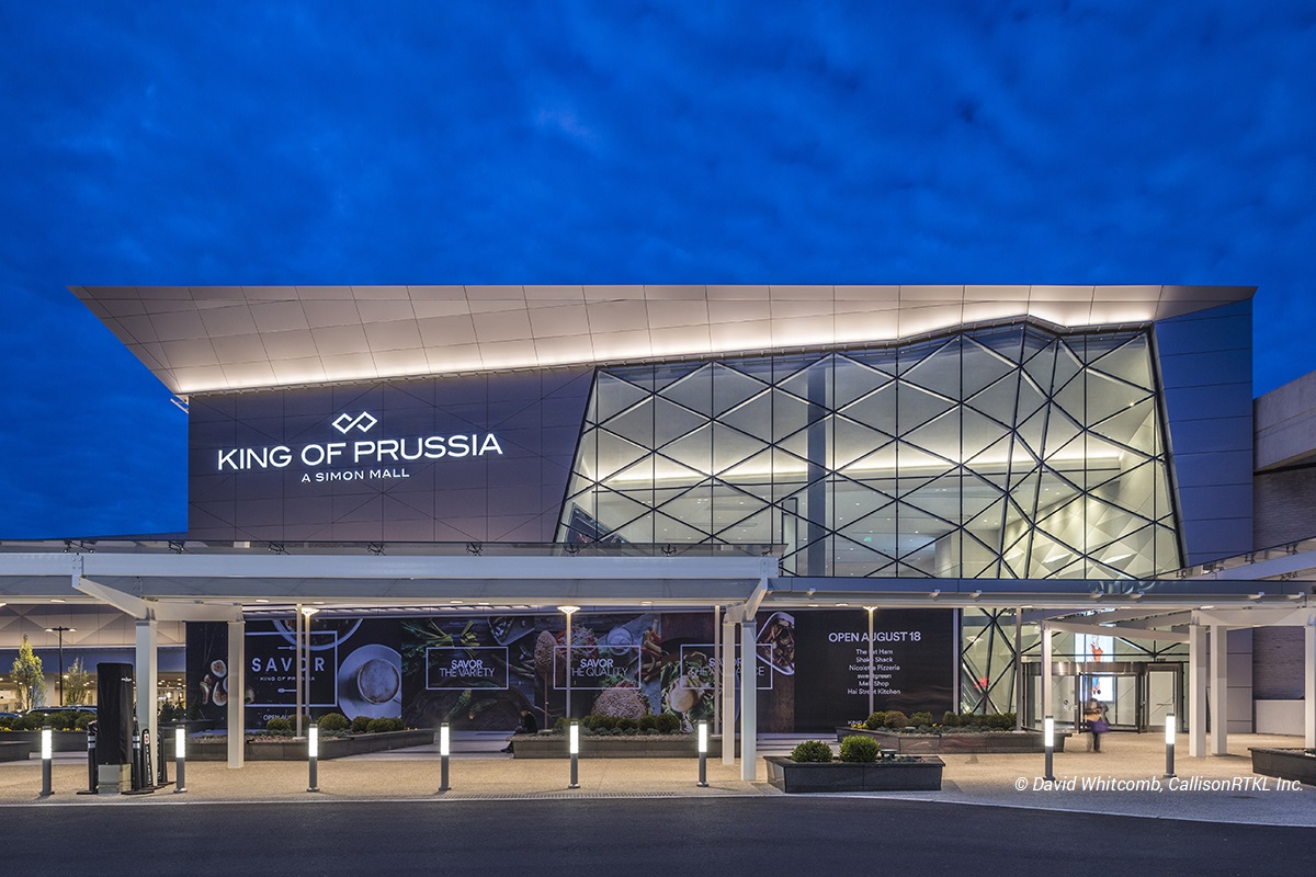 King of Prussia Town Center in King of Prussia, PA