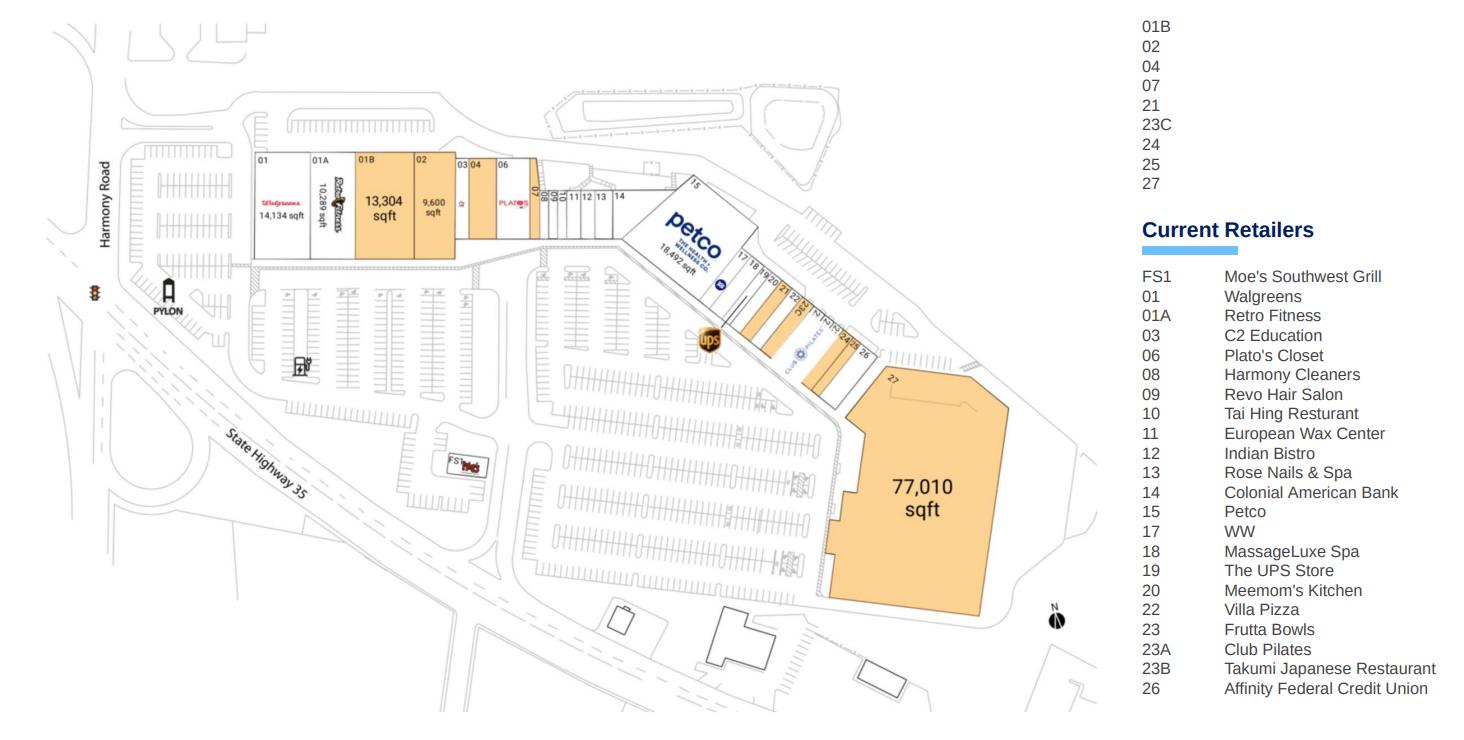 Kitty Hawk Plaza Shopping Center in Middletown, OH
