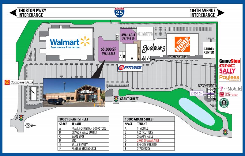 Larkridge Shopping Center in Thornton, CO