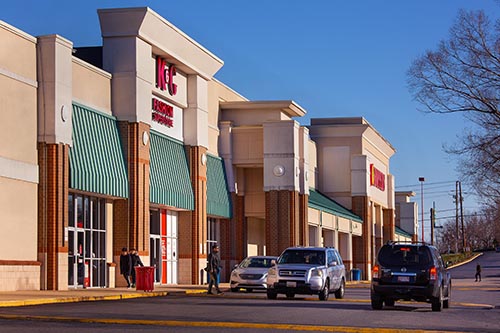 Mills Pointe Shopping Center in Carrollton, TX