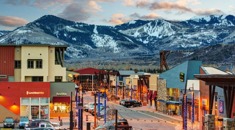 Newpark Town Center in Park City, UT