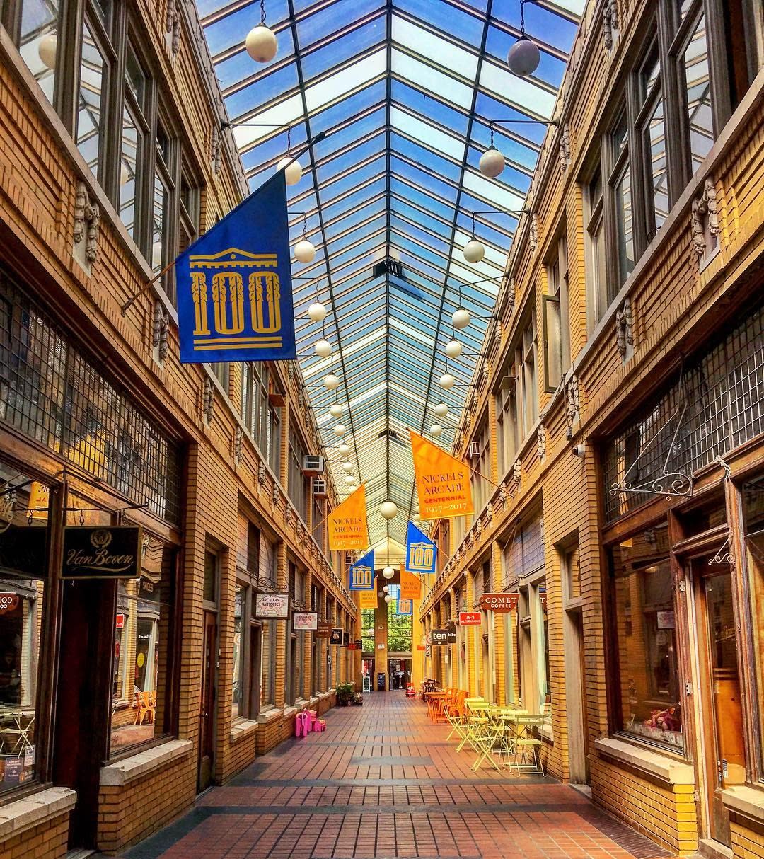 Nickels Arcade in Ann Arbor, MI