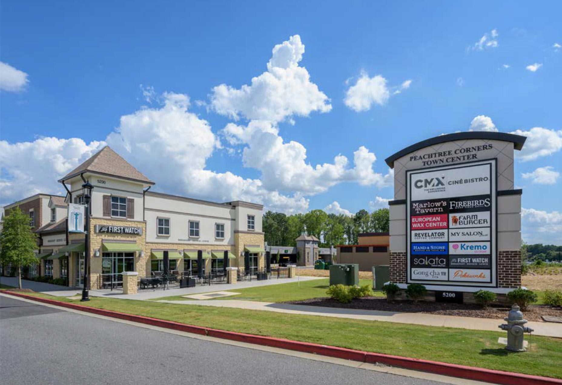 Peachtree Corners Town Center in Peachtree Corners, GA