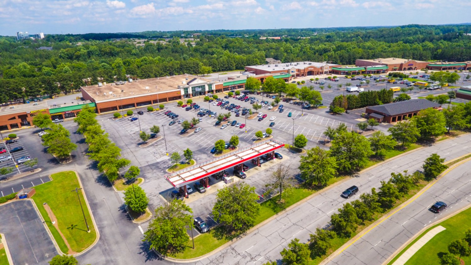 River Exchange Shopping Center in Lawrenceville, GA