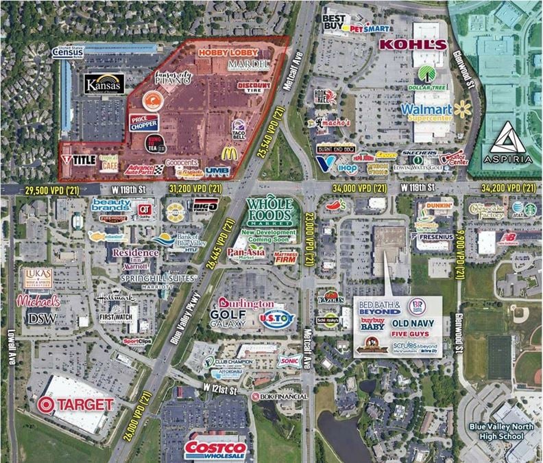 Rosana Square in Overland Park, KS
