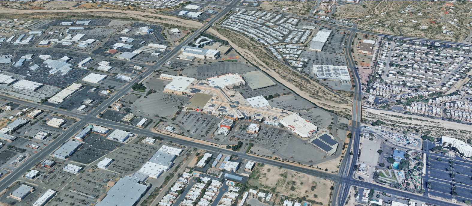 Santa Cruz Plaza in Tucson, AZ