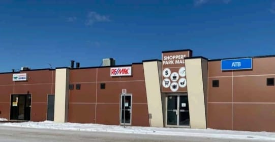 Shoppers Park Mall in Grande Cache, AB