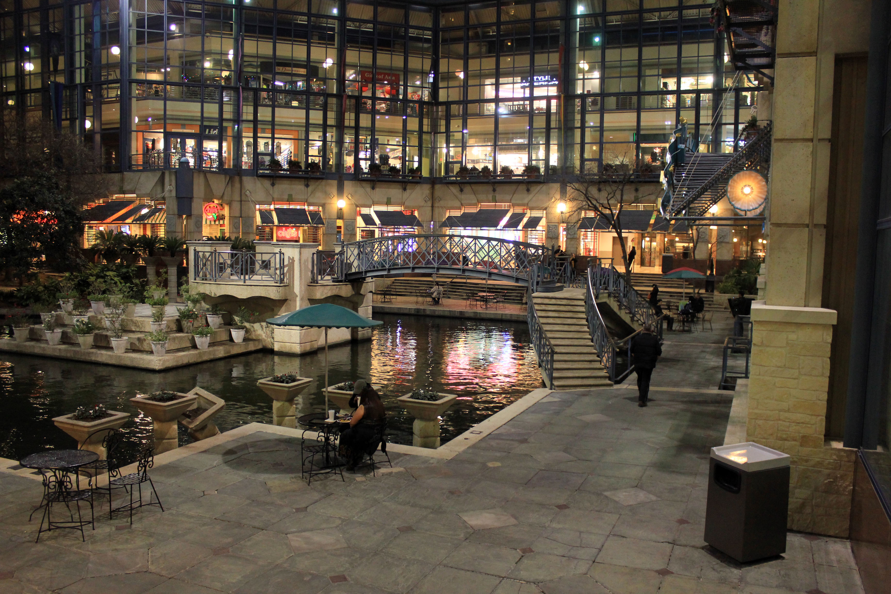 South Bank on the River Walk in San Antonio, TX