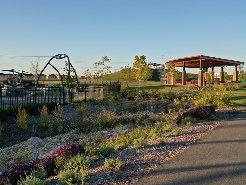 Springbrook Prairie Pavilion in Naperville, IL