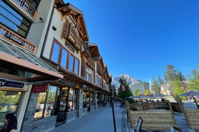 Sundance Mall in Banff, AB