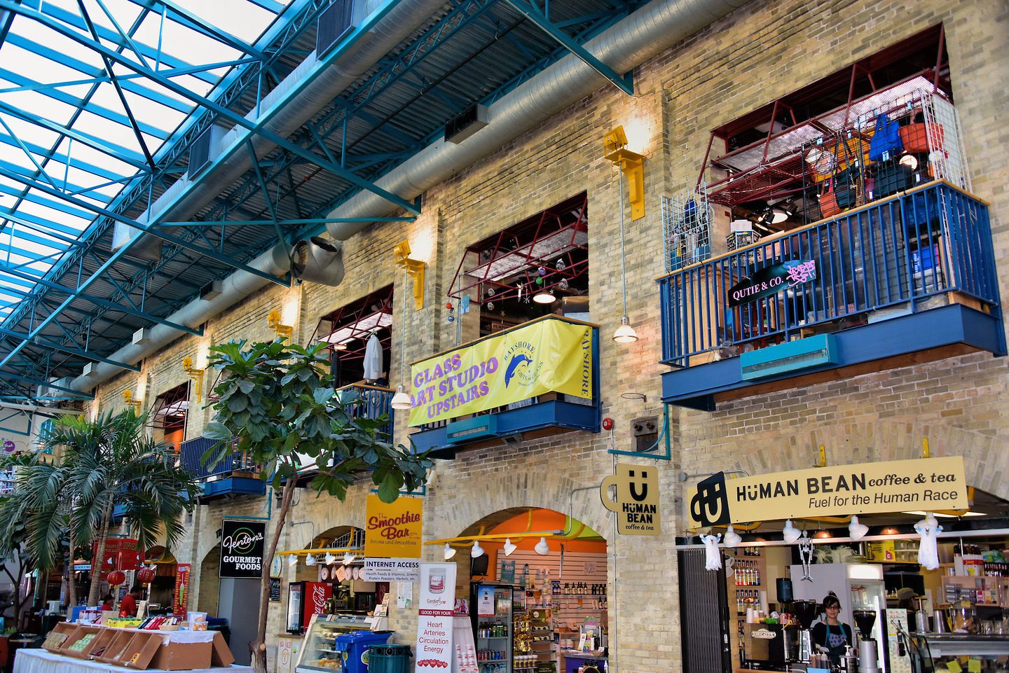 The Forks Market in Winnipeg, MB