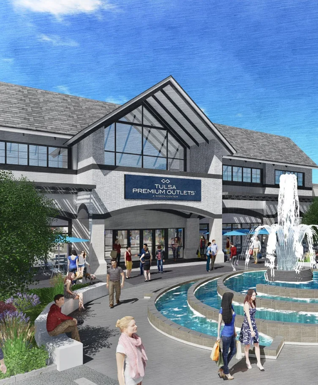 Tulsa Premium Outlets in Jenks, OK