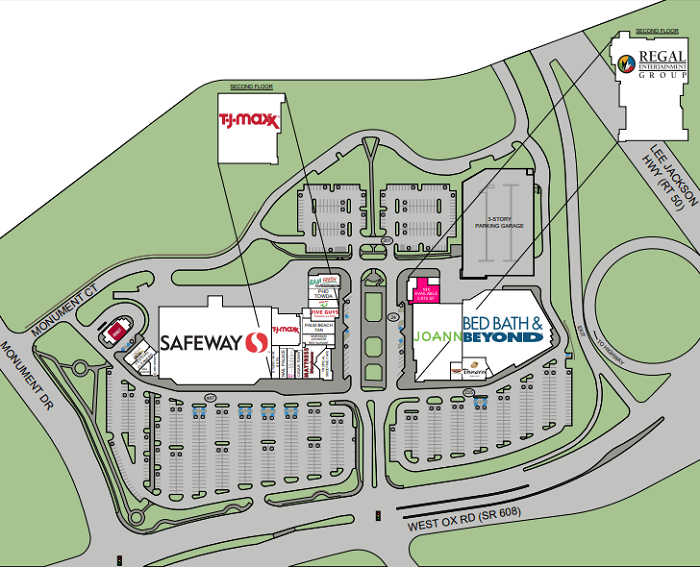 Turnpike Shopping Center in Fairfax, VA