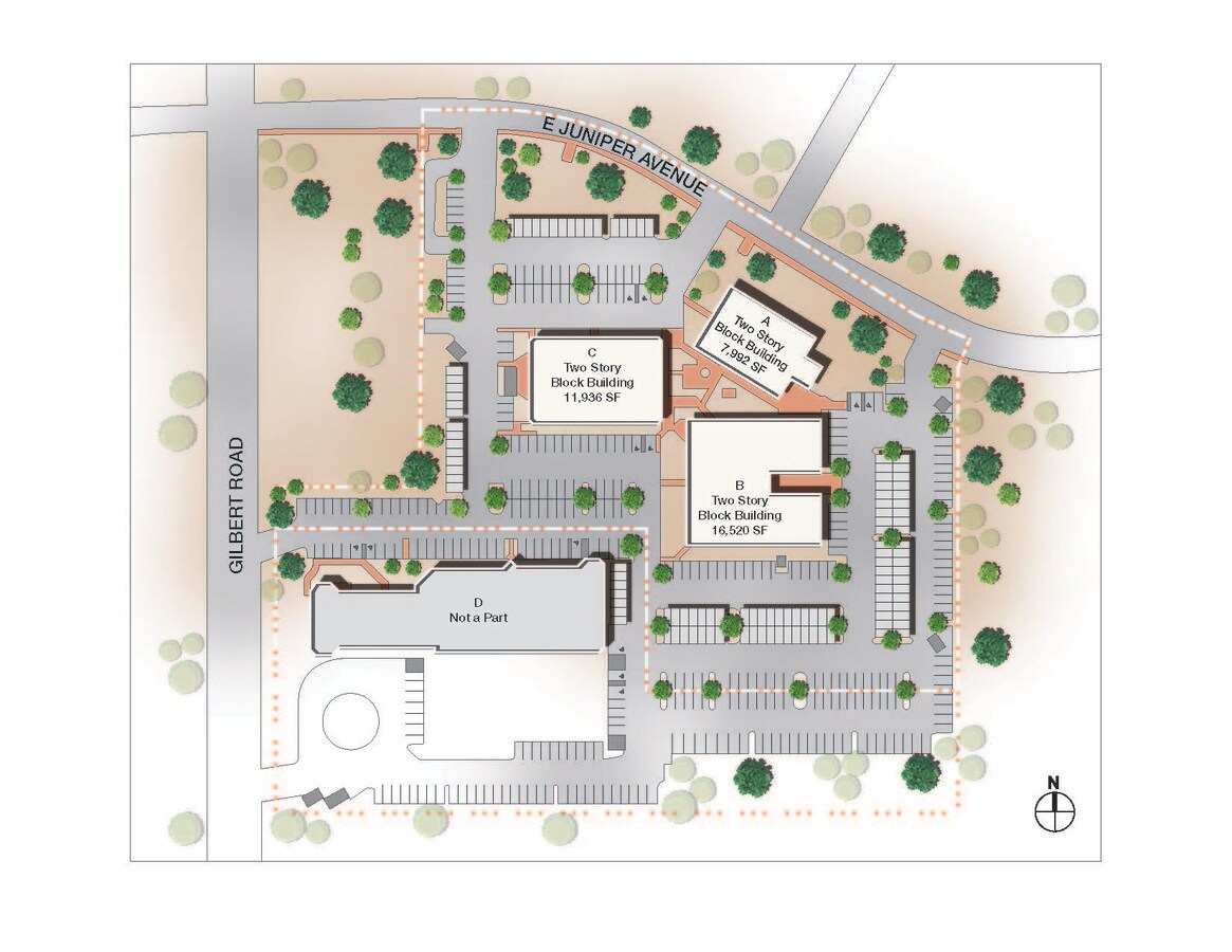 Village Center Shopping Center in Gilbert, AZ