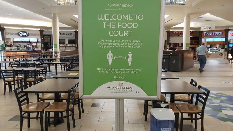Village Green Shopping Centre in Vernon, BC