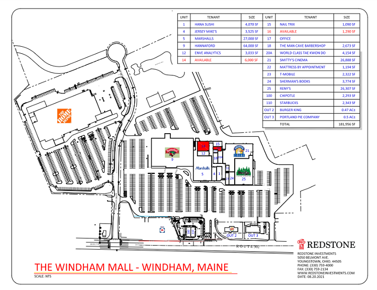 Windham Mall in Windham, ME