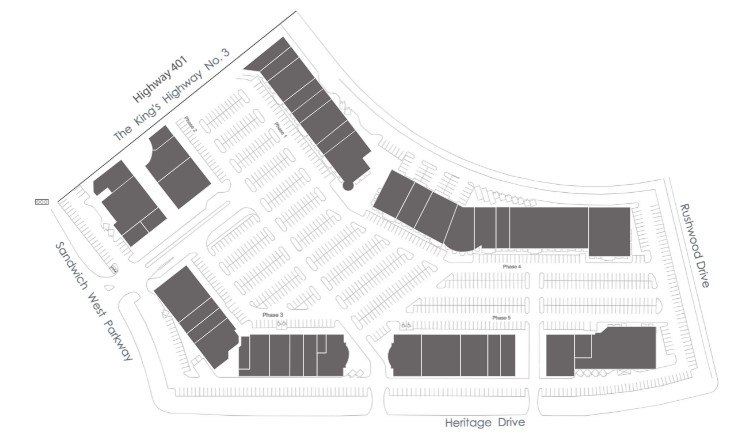 Windsor Crossing Premium Outlets in LaSalle, ON